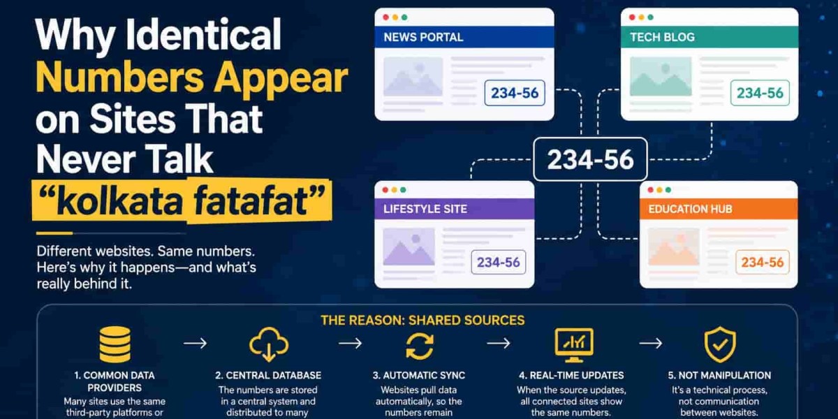 Why Identical Numbers Appear on Sites That Never Talk